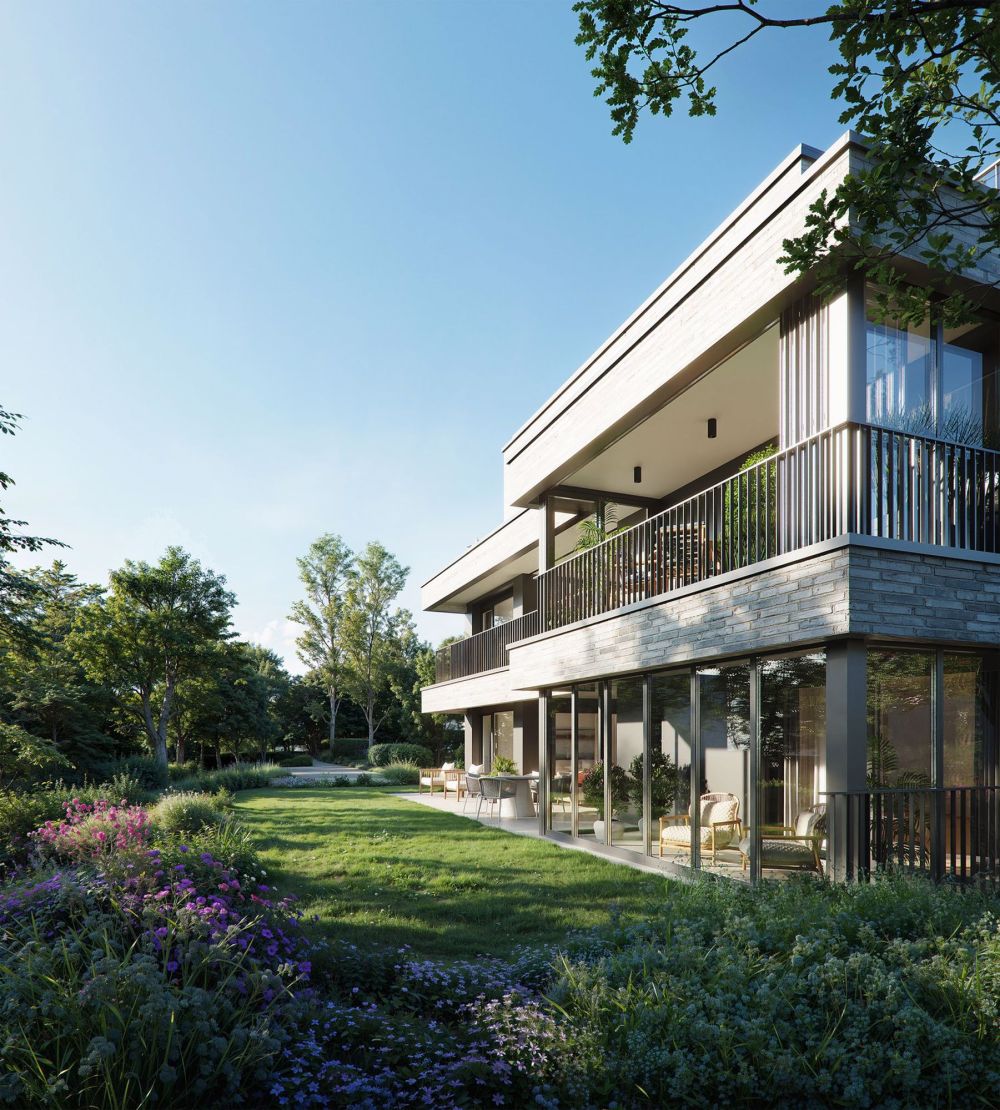 Moderne Architektur trifft Natur - Maiacher Park - Maiacher Park_Zumikon