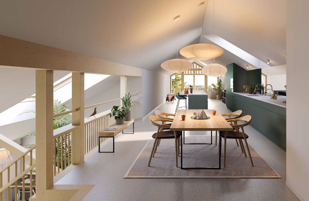 Einzigartiges Loft über zwei Etagen – 150?m² Wohnfläche und bis 4.2?m Raumhöhe - Bild 1