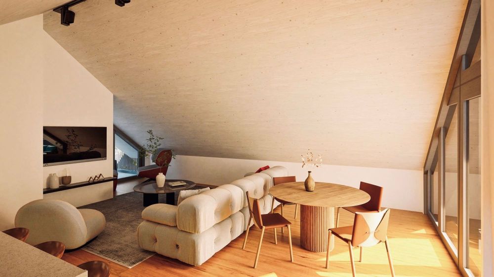 Charme trifft Moderne: Grosszügige Dachwohnung mit zwei Terrassen - Bild 3