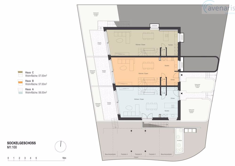 Nur noch ein Haus von drei bewilligten Premium-Reihenhäusern frei - Bild 7