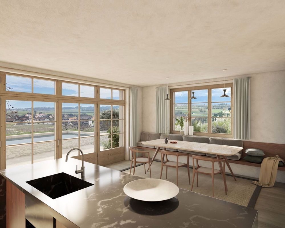 Villa Minergie avec vue et son vignoble - Bild 5