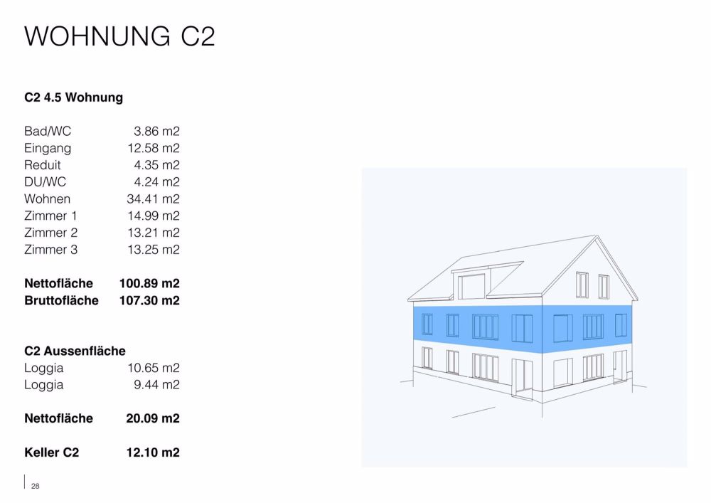 Neubau 4.5-Zimmer-Wohnung C2 - Bild 10