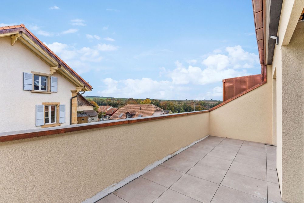 Bel appartement familial neuf aux portes d'Yverdon ! - Balcon