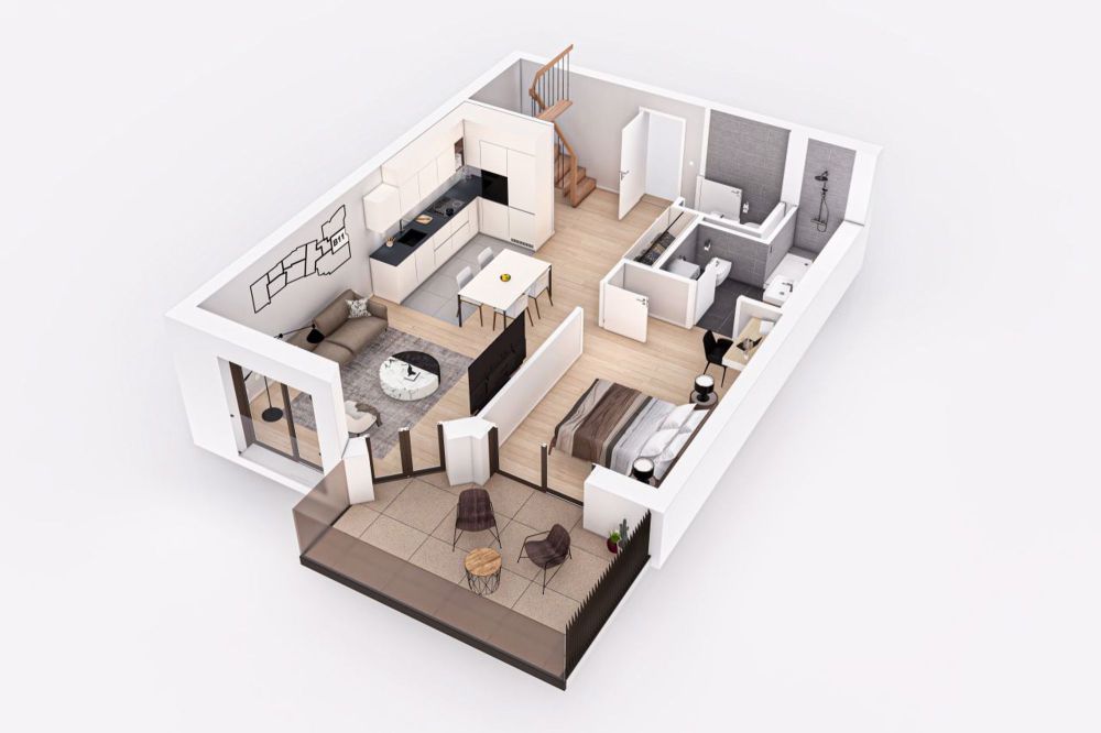 RESIDENCE DE LA FORGE A CRASSIER. LOT B11 - Bild 6