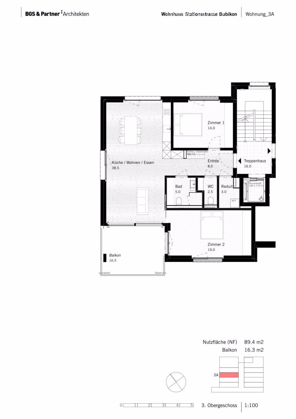 Moderne Eigentumswohnung in Bubikon – inklusive Tiefgaragenplatz - Bild 7