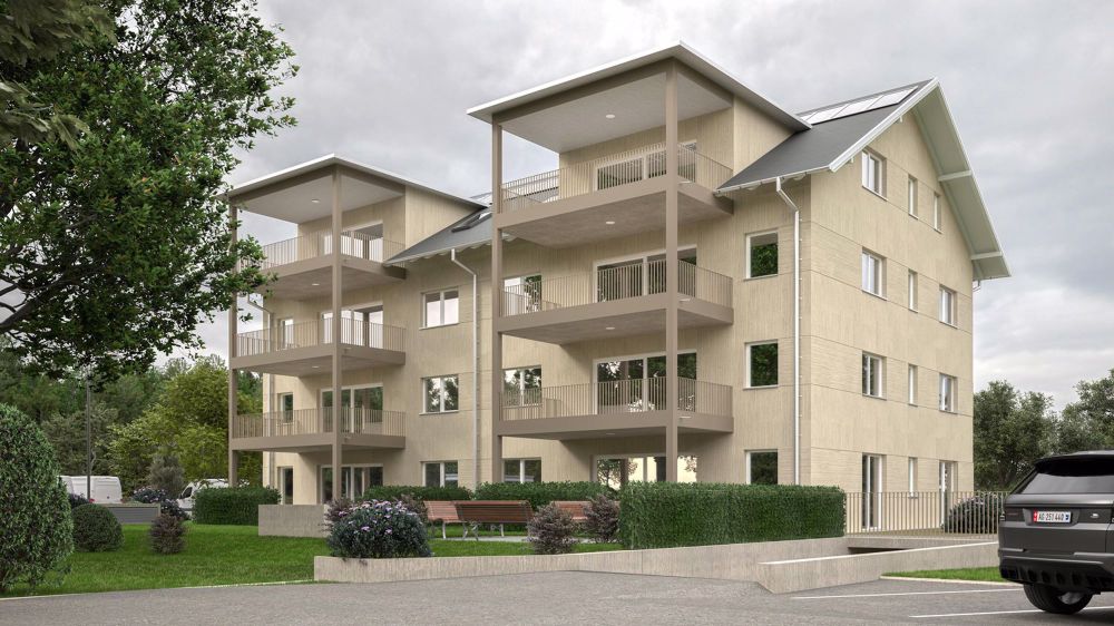 NEUBAU MFH IM ZENTRUM mit acht 4.5-Zimmer-Eigentumswohnungen - Bild 10