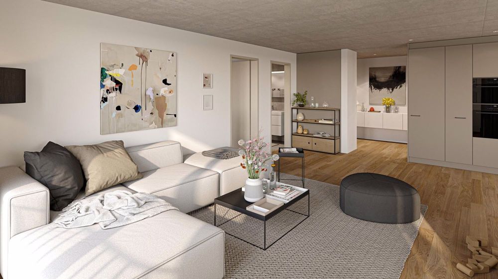 «Alte Mühle» - 83 m² grosse Attikaterrassen mit Platz zum Entfalten! - Bild 5