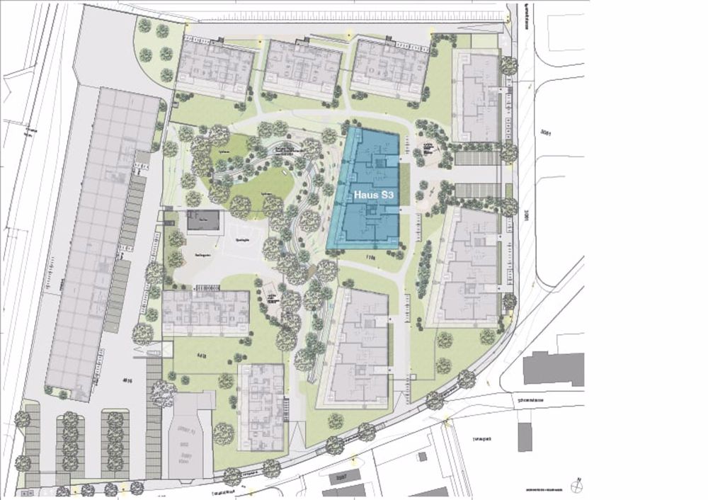 Sonnig, zentral und 43 m2 Balkon Südwest - Bild 1