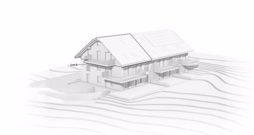 Bel appartement dans les combles avec mezzanine et grand balcon - Bild 3