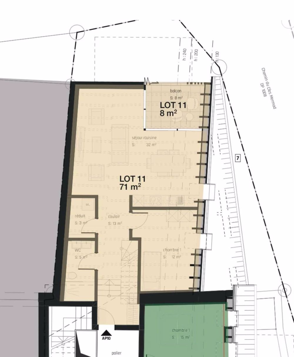 Nouvelle promotion - Le chantier a démarré : appartement de 3.5 pièces avec balcon - Bild 7