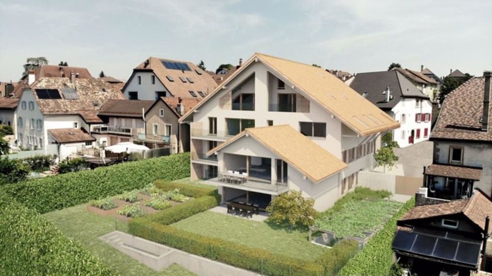 Neue 3.5-Zimmer-Wohnung in einem gehobenen Gebäude mit Garten - Bild 2