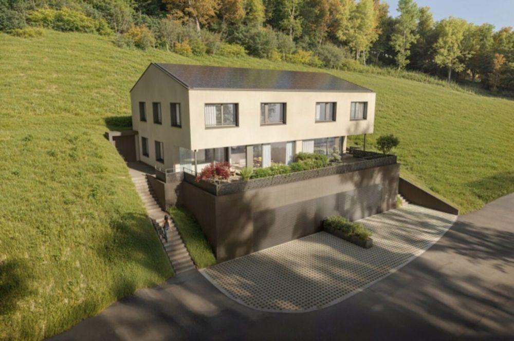 NEUBAU Doppeleinfamilienhaus mit Fernsicht - Bild 2