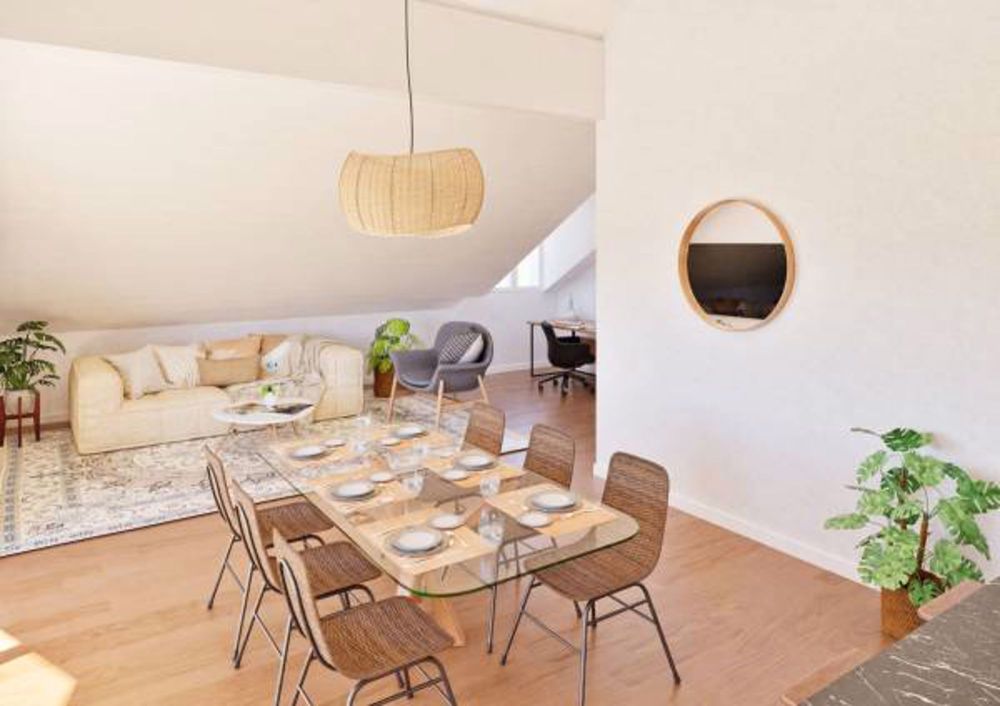 Superbe appartement mansardé neuf de 4½ dans les combles avec ba - Bild 6