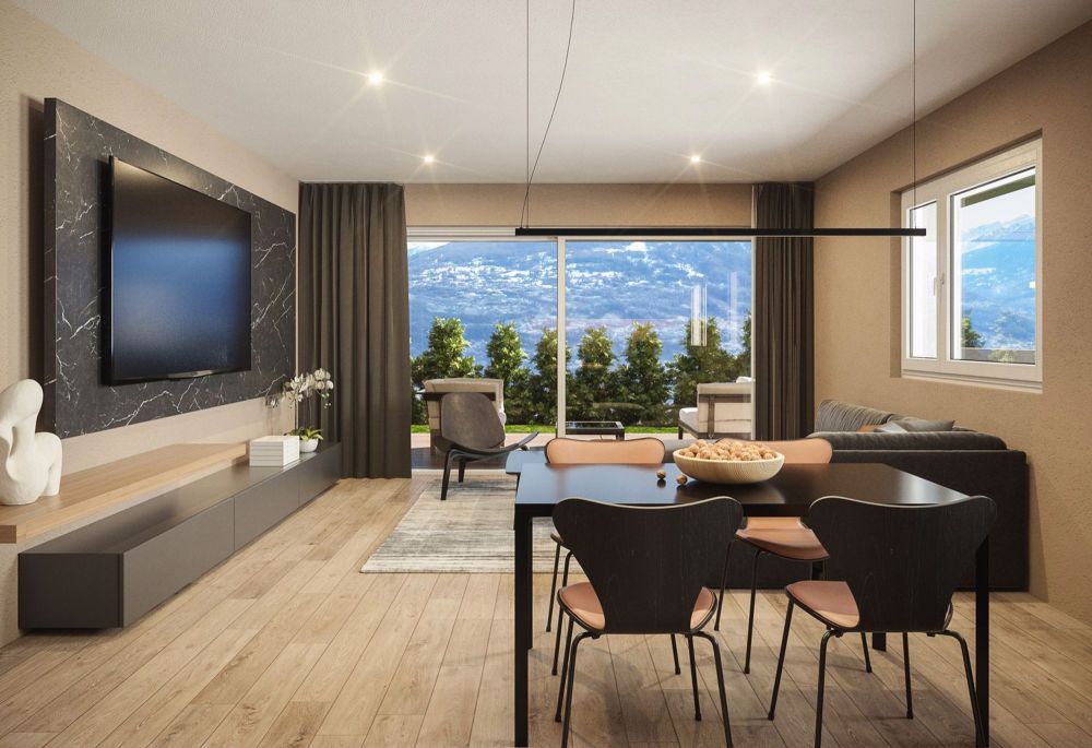Nouvelle PPE à Savièse - Appartement 2.5 pièces neuf de standing avec vue - Bild 1