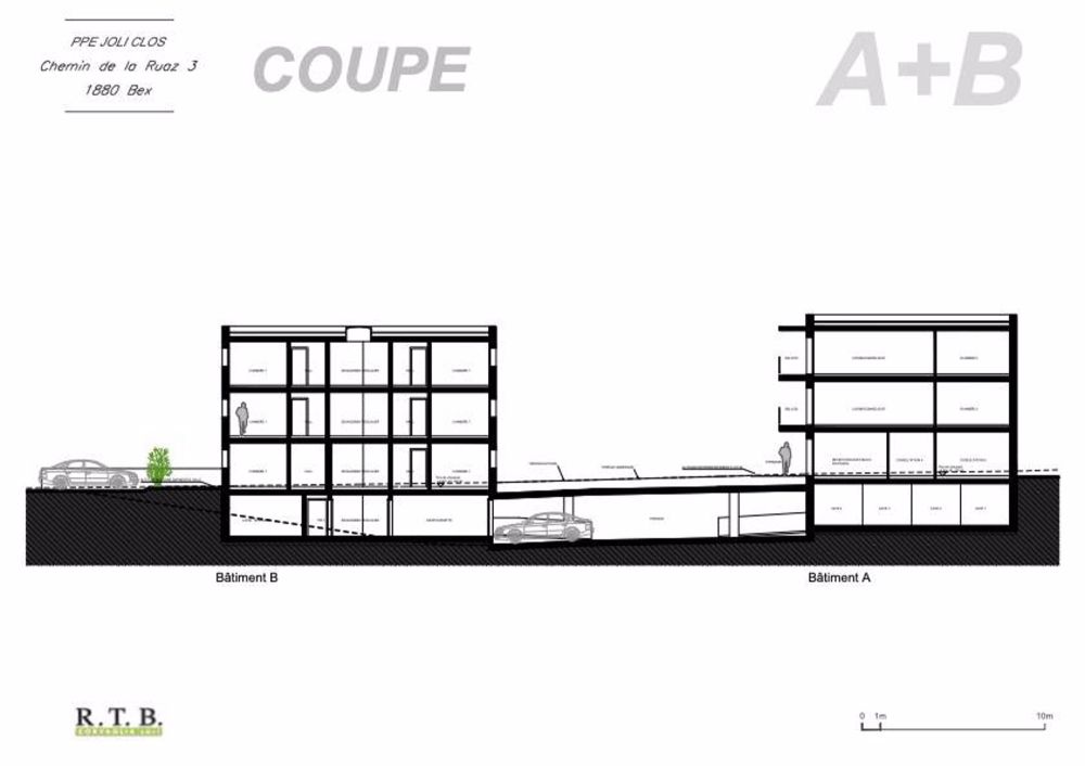 Wohnung 3,5 Zimmer (Einheit 10) im 1. Stock in Bex - Bild 8