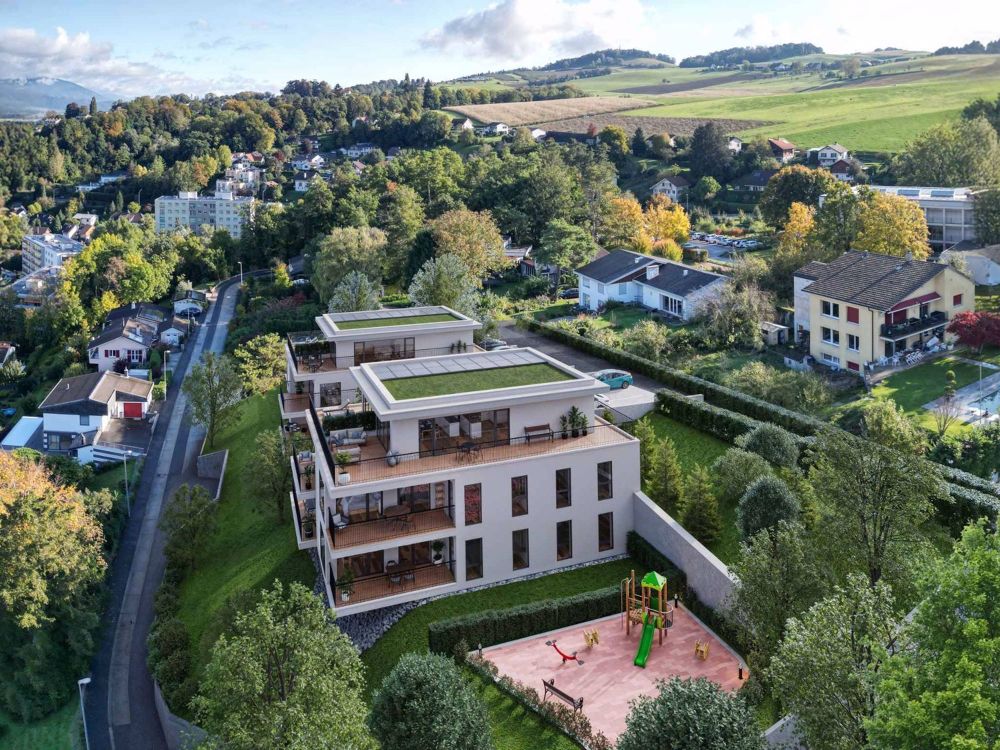 Wohnung mit 3.5 Zimmern, Terrasse und eigenem Garten - Bild 8