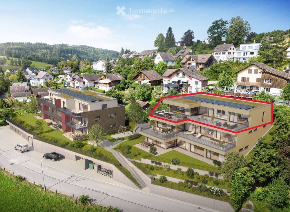 grosszügige Terrassenwohnung mit Weitsicht - Bild 1