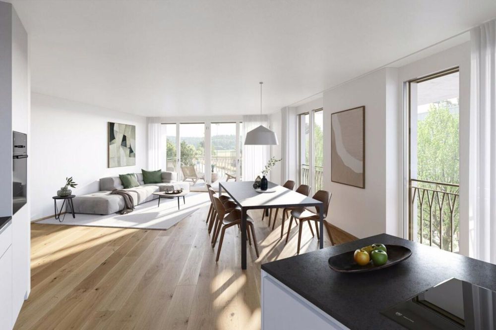 Moderne und zentrale 5.5-Zimmer-Neubauwohnungen, Rohbau vollendet! - Bild 3