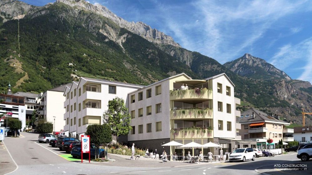 Wohnung 5.5 im 3. Stock in einer Neubau mit Loggia - Bild 1