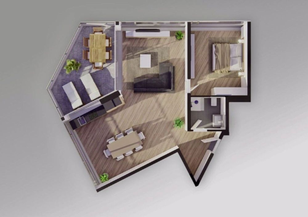 Moderne und helle 2,5-Zimmer-Wohnung in Romont - Bild 8