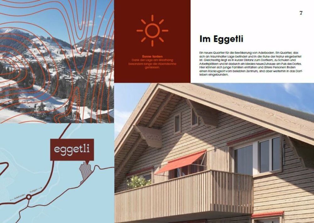 Eggetli-Adelboden - 4½ Zimmer EG/OG Wohnungen - Infos zur Wohnüberbaauung "Eggetli"