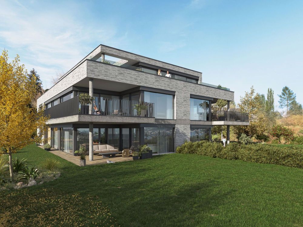 Ihr neues Zuhause mit Weitblick und Garten – BRICKYARD OBERWIL - Bild 1