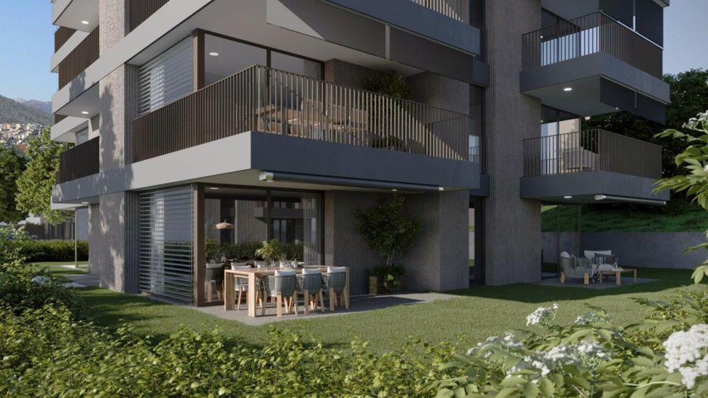 PREGASSONA - Residenz Parco Ceresio - neue Attiken 4,5 Zimmer - Bild 7