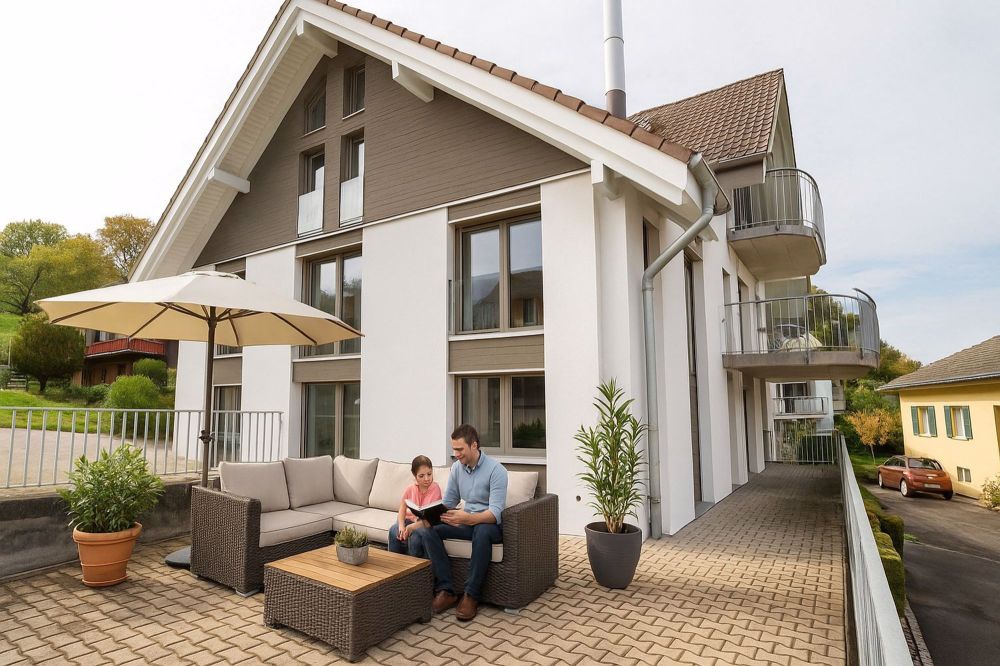 Wohnung (120m²) mit grosszügigem Grundriss & traumhafter Terrasse (118m²) - Bild 2