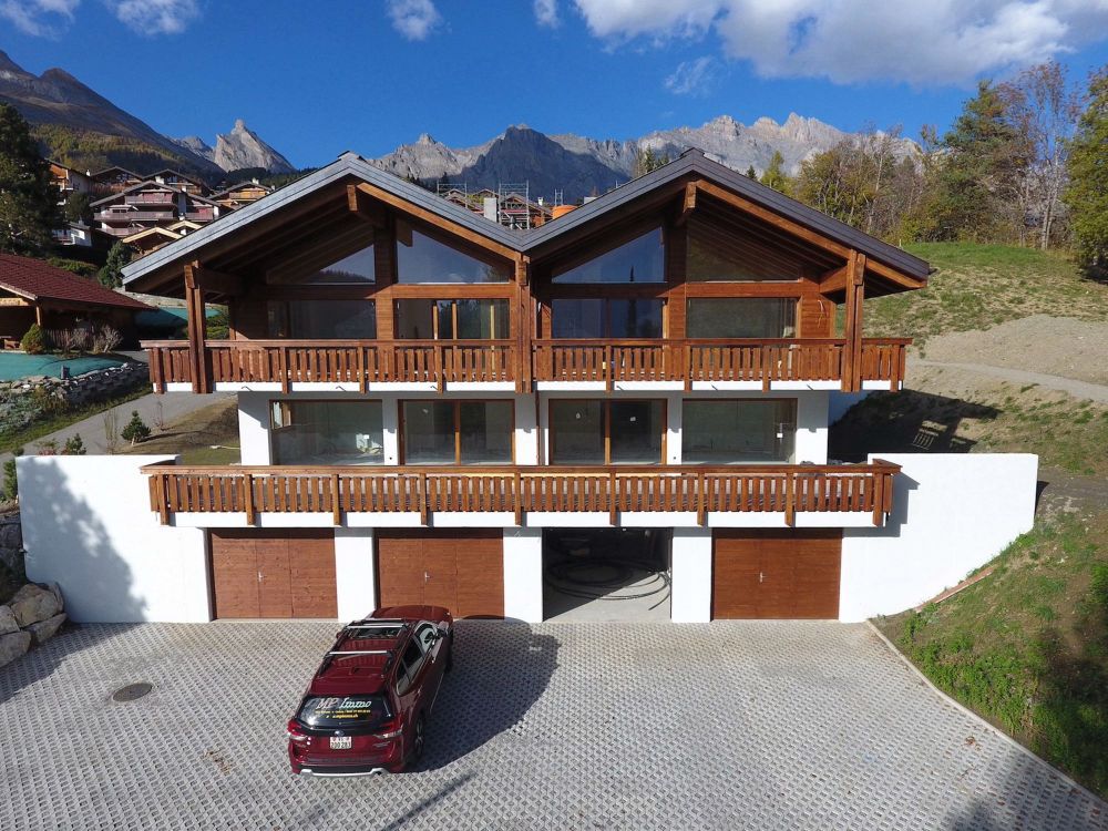 A saisir : Splendide appartement avec terrasse sud & pelouse, immeuble de standing à Ovronnaz/VS - Bild 1