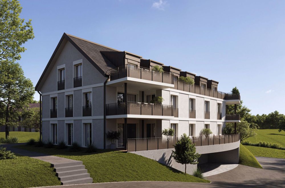 Neubauprojekt: Charmante 2.5-Zimmer-Dachwohnung und vielseitige Wohneinheiten – Ihr neues Zuhause unweit von Münsterlingen in Schönenbaumgarten - Bild 2