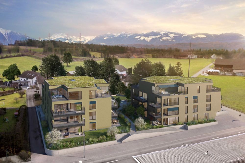 3 1/2-Zimmer-Attikawhg mit schöner Sicht / wird ausgebaut / Sommer 2025 bezugsbereit - Bild 3
