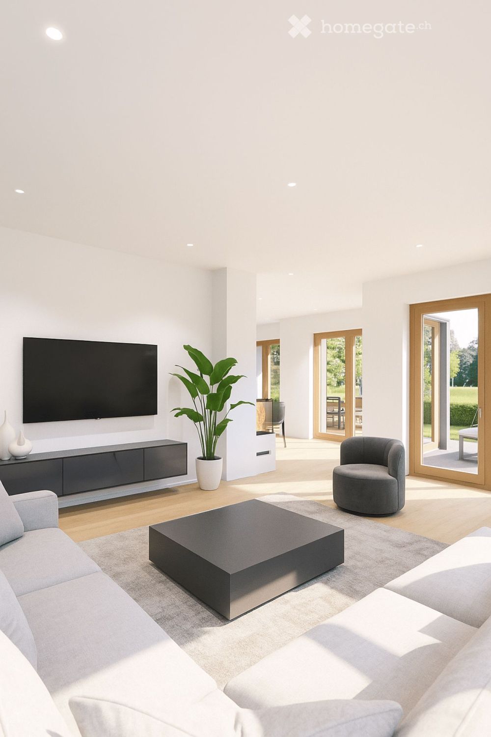Modernes 5.5-Zimmer-Einfamilienhaus mit Bergblick in Davos Dorf, Haus B - Bild 5
