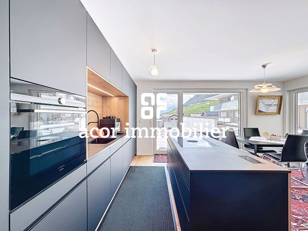 Leytron - Neues 3½-Zimmer-Apartment im Erdgeschoss - Bild 1