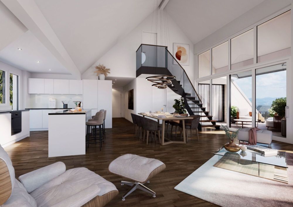 Letzte Wohnung im Haus 1! Einzigartige 4.5-Zimmerwohnung im ANGOLO - Bild 1