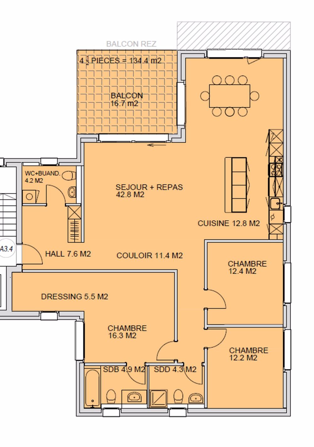 Prächtige 4,5-Zimmer-Wohnung mit Aussicht - Bild 12