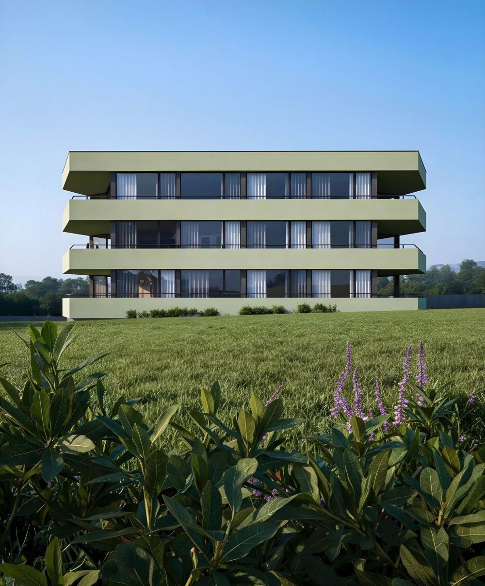 Moderne und helle 2,5-Zimmer-Wohnung in Romont - Bild 1