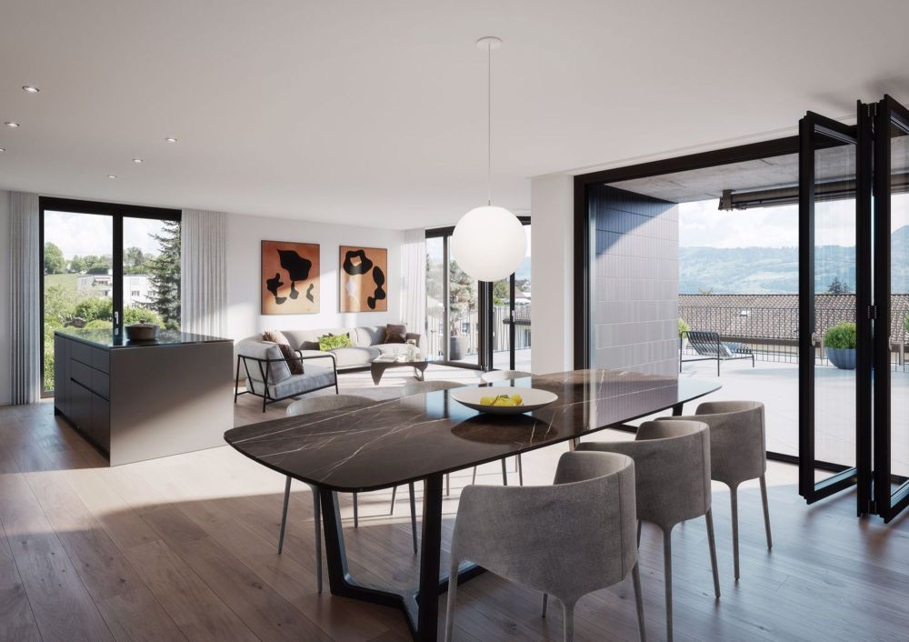 Exklusive und hochwertige 4.5-Zimmer-Terrassenwohnung - Ihr Traumdomizil mit Seesicht in Uerikon - Bild 6