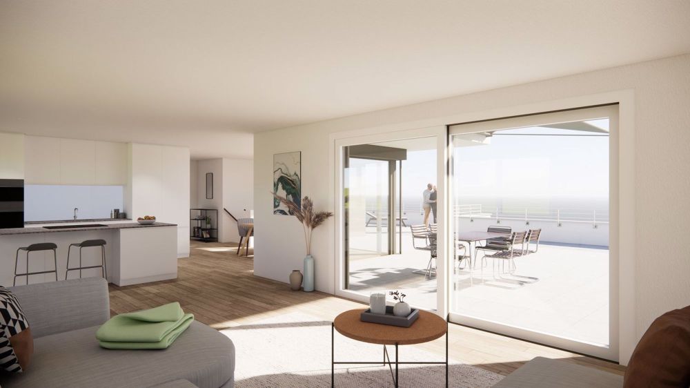 Exklusive Attikawohnung mit 180m2 Terrasse - Bild 6