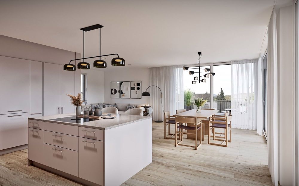 Neubau: Moderne 4.5-Zimmer-Attikawohnung mit grosser Terrasse - Bild 5