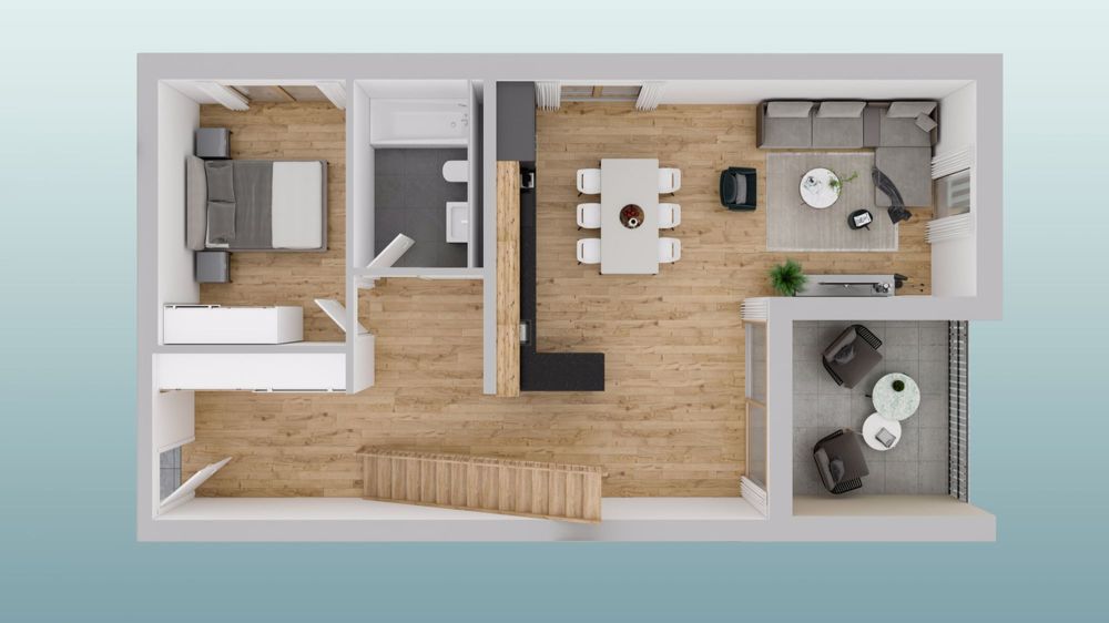 Appartements en PPE dans une ferme en cours de réhabilitation - Bild 5