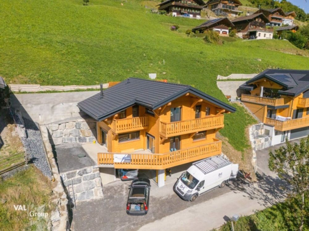 Chalet neuf d'exception matériaux nobles, bien-être total, vue magistrale - Bild 2