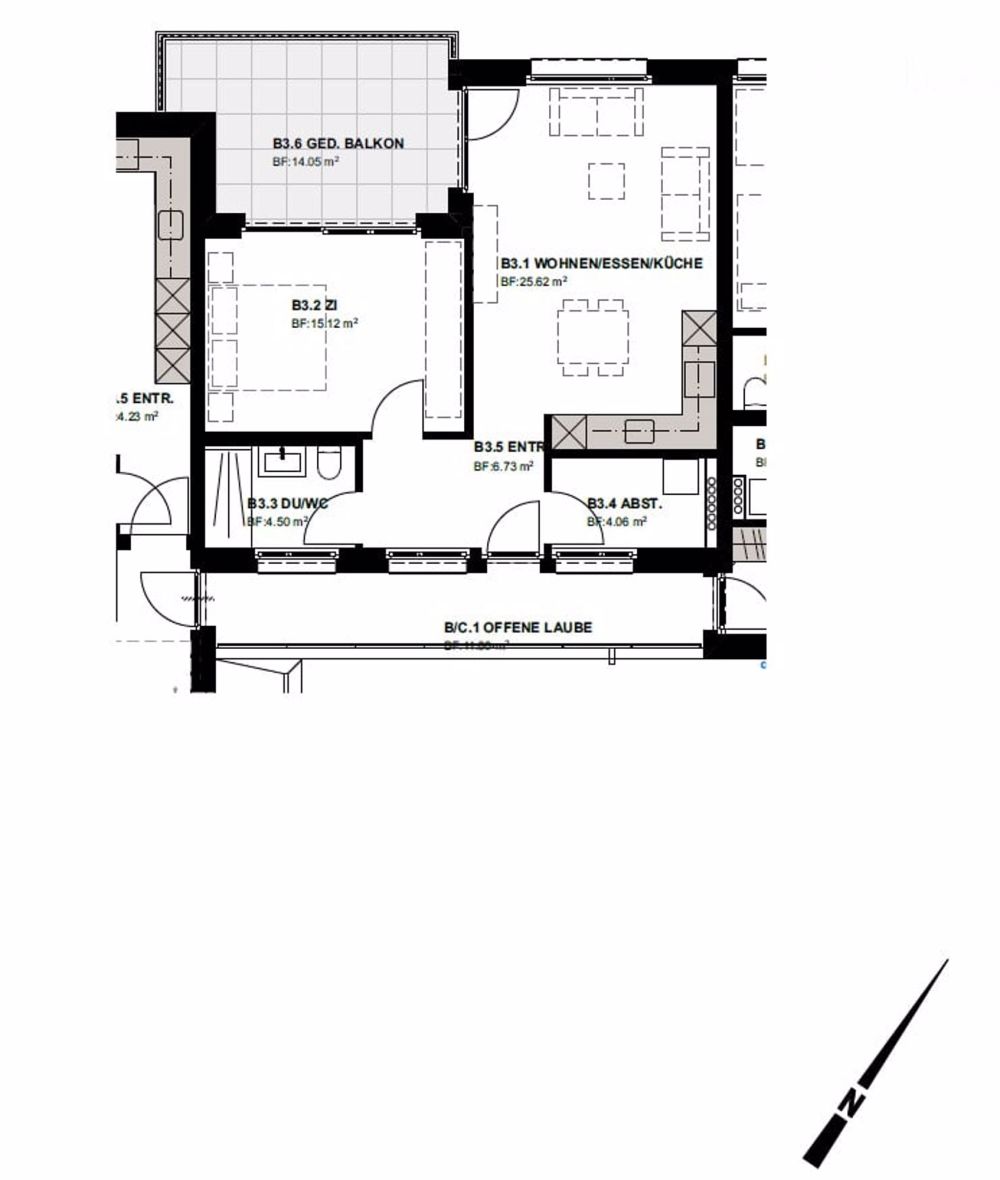 Hochwertige 2.5 Neubauzimmerwohnung wartet auf Sie! - Bild 12