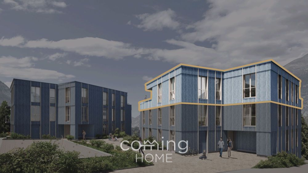Exklusive 5.5-Zimmer-Wohnung in Ried-Brig: Moderner Zweitwohnsitz im 2. OG mit stilvoller Architektur - Bild 1