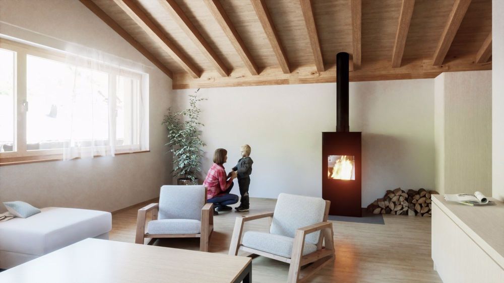 Exklusive 5-Zimmer-Maisonette-Wohnung in Küblis mit atemberaubendem Bergblick - Bild 3