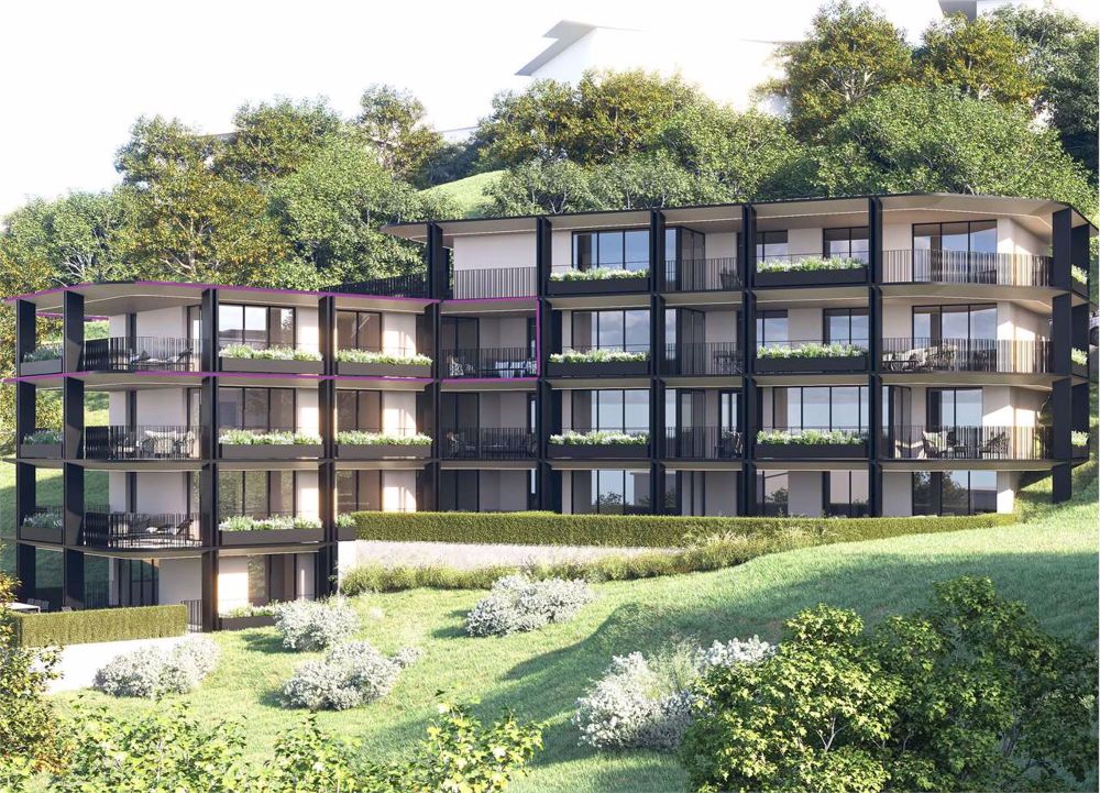 Pregassona: Super-Dachgeschoß-Wohnung 5.5 Zimmer mit Panoramaterrasse - Bild 4