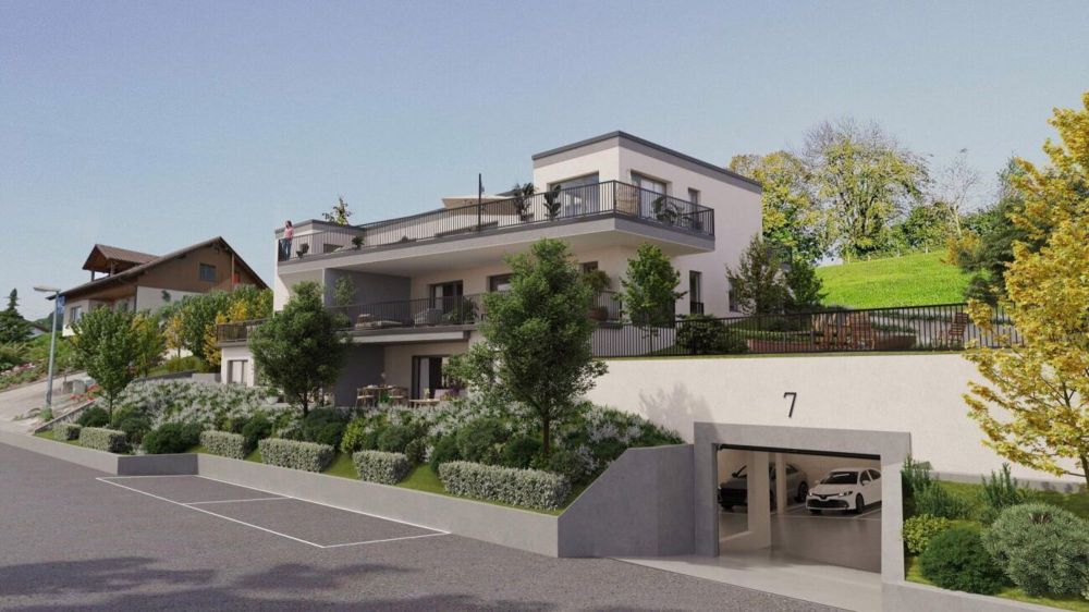 Moderne Skulptur mit Weitsicht: Neubauwohnungen am Galtberg | dreamo.ch - Bild 2