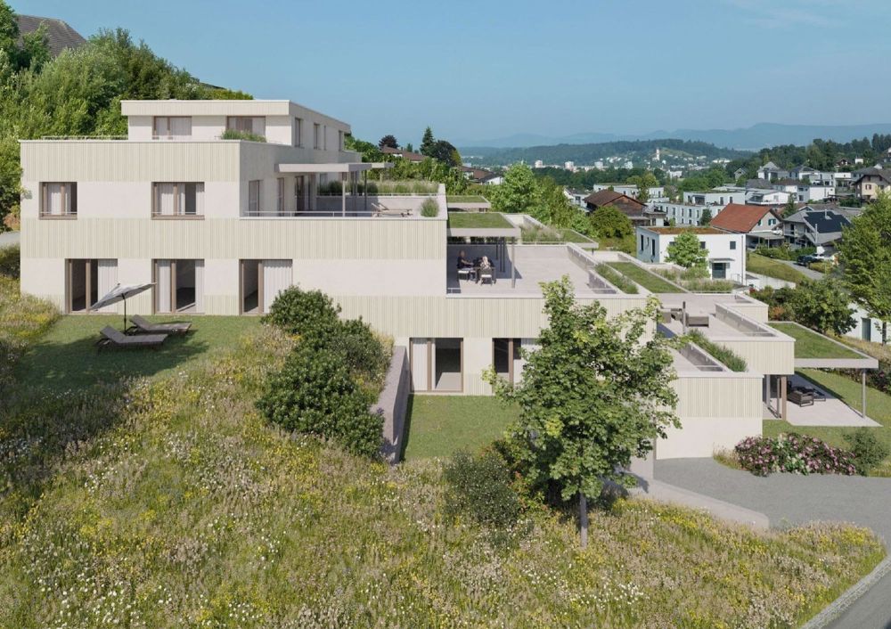Terrassiertes Wohnen mit Weitblick Verkaufsstart Herbst 2025 - 9 individuelle Terrassenhäuser in Gränichen