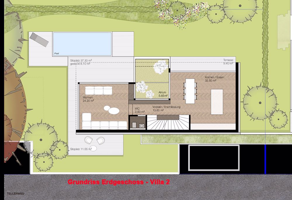 Exklusive Villa mit Aussenpool an ruhiger Lage in Binningen - V2 - Bild 4
