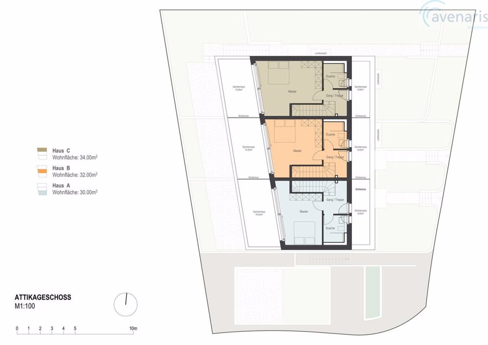Nur noch ein Haus von drei bewilligten Premium-Reihenhäusern frei - Bild 9
