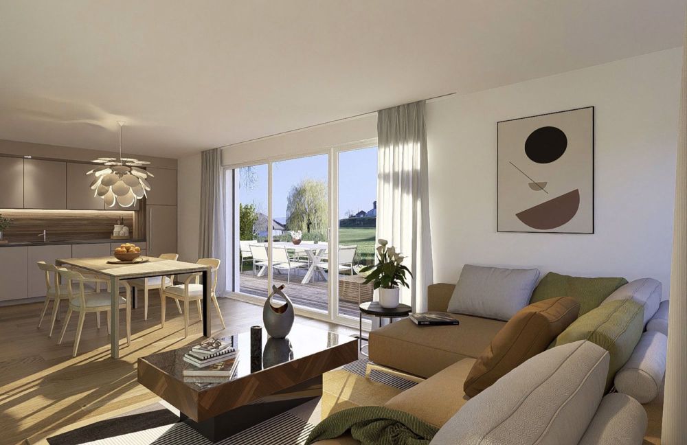 Nouveau projet de 2 villas jumelées à 10 minutes de Romont - Bild 4